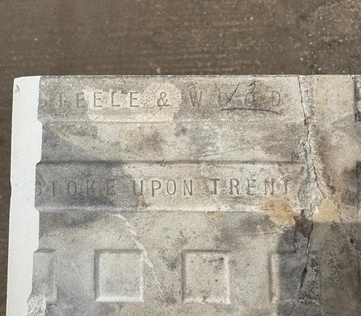 Antique Fireplace Insert with Tiled Arched Opening | Steele &amp; Wood Tiles