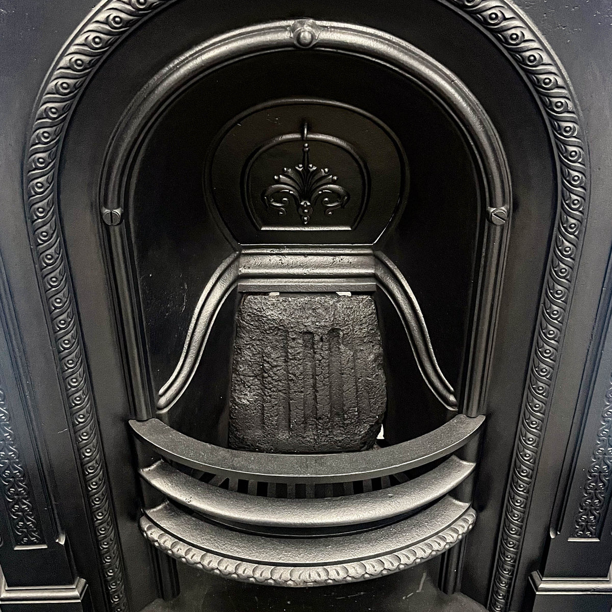 Antique Victorian Cast Iron Combination Fireplace | The Architectural Forum