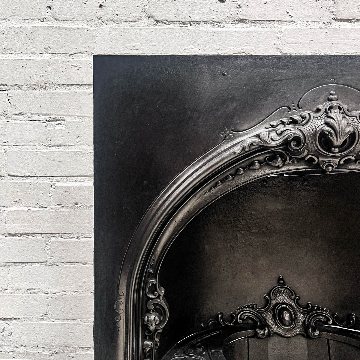 Antique Early Victorian Cast Iron Arched Insert | The Architectural Forum