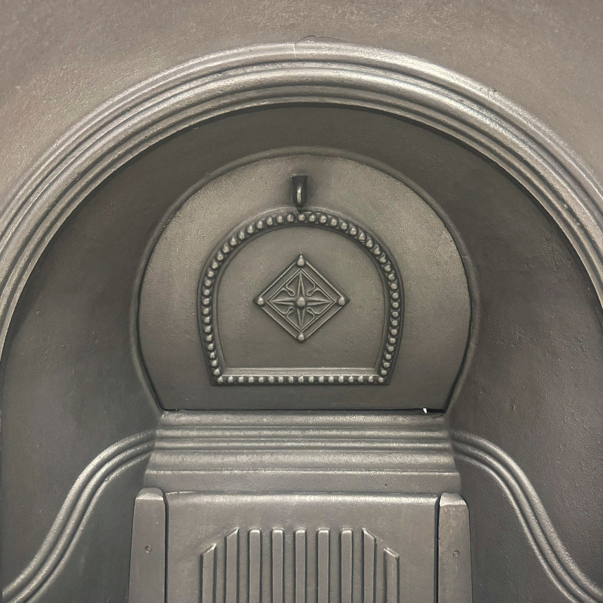 Antique Cast Iron Arched Fireplace Insert | The Architectural Forum