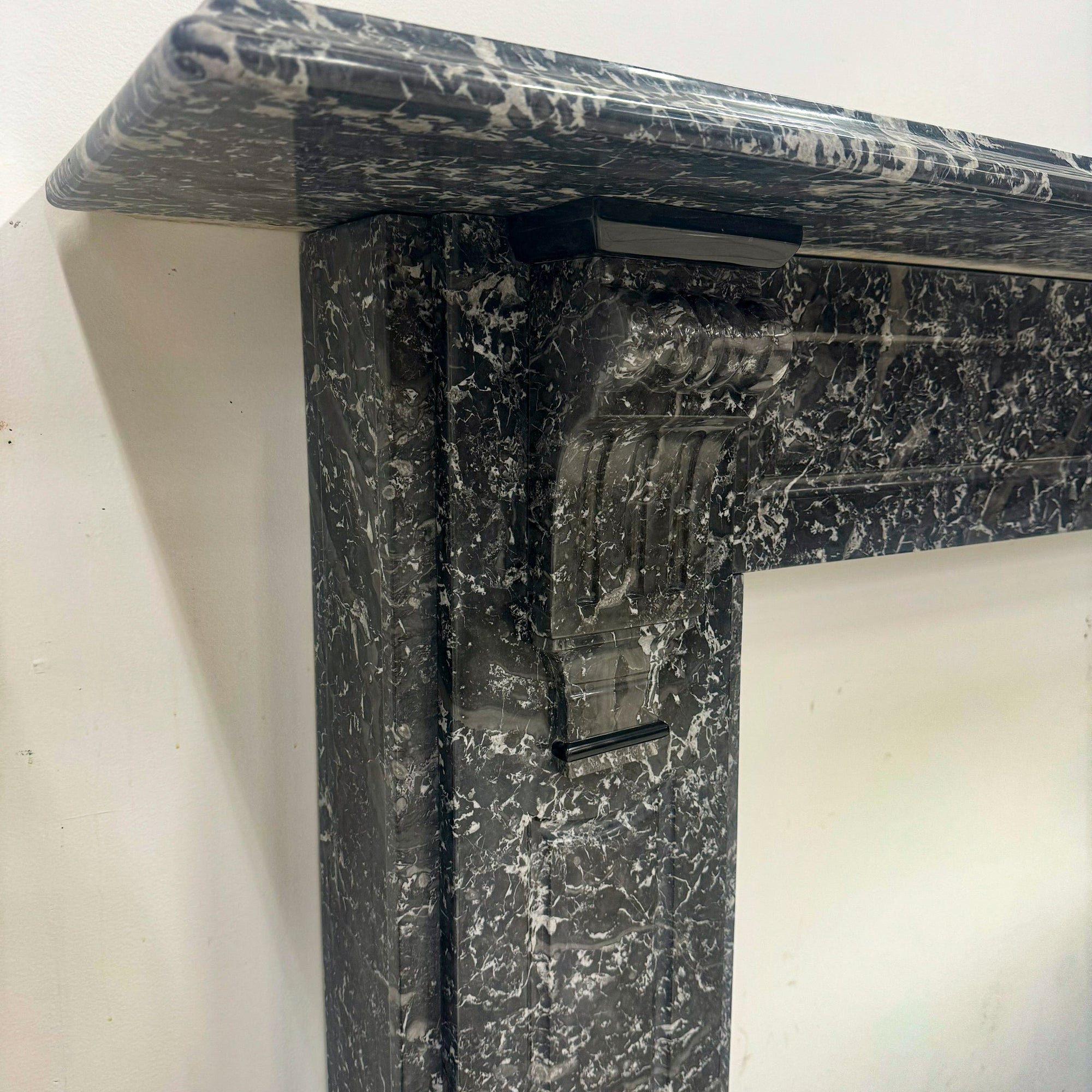 Antique Victorian St Anne's Marble Fireplace Surround | The Architectural Forum