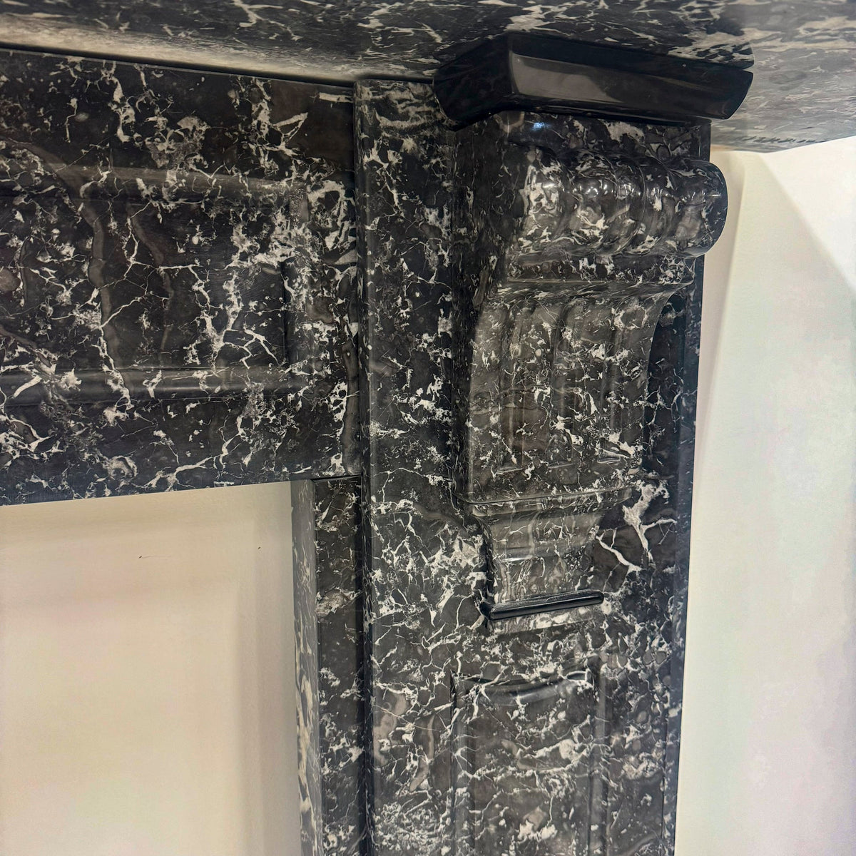 Antique Victorian St Anne's Marble Fireplace Surround | The Architectural Forum
