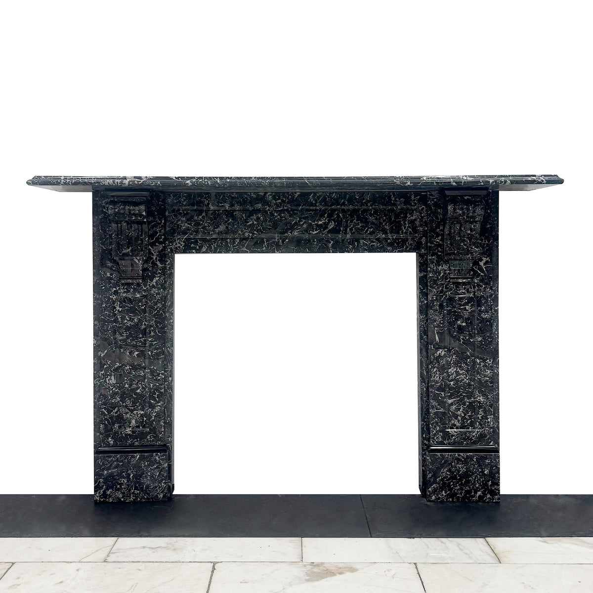 Antique Victorian St Anne&#39;s Marble Fireplace Surround | The Architectural Forum