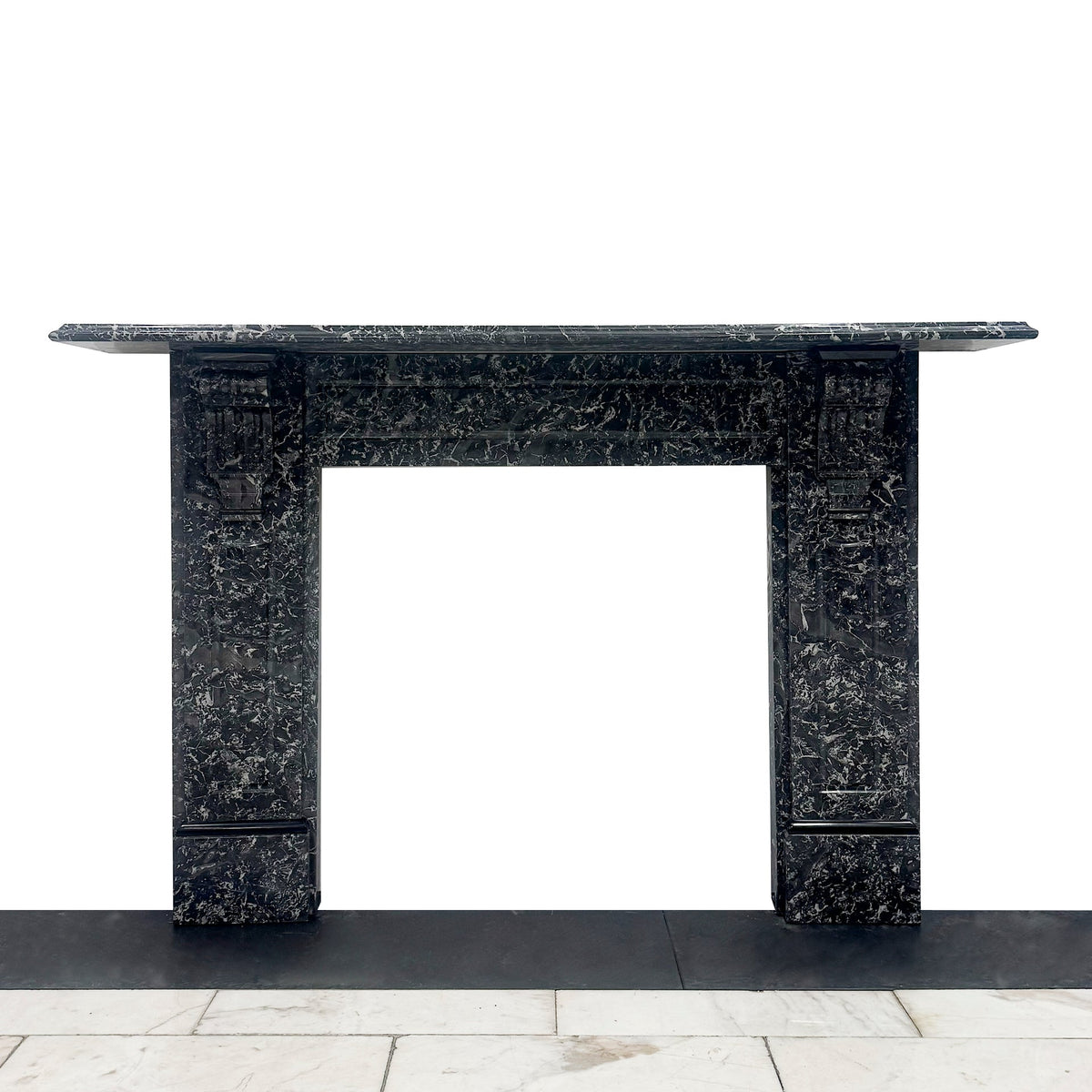 Antique Victorian St Anne's Marble Fireplace Surround | The Architectural Forum