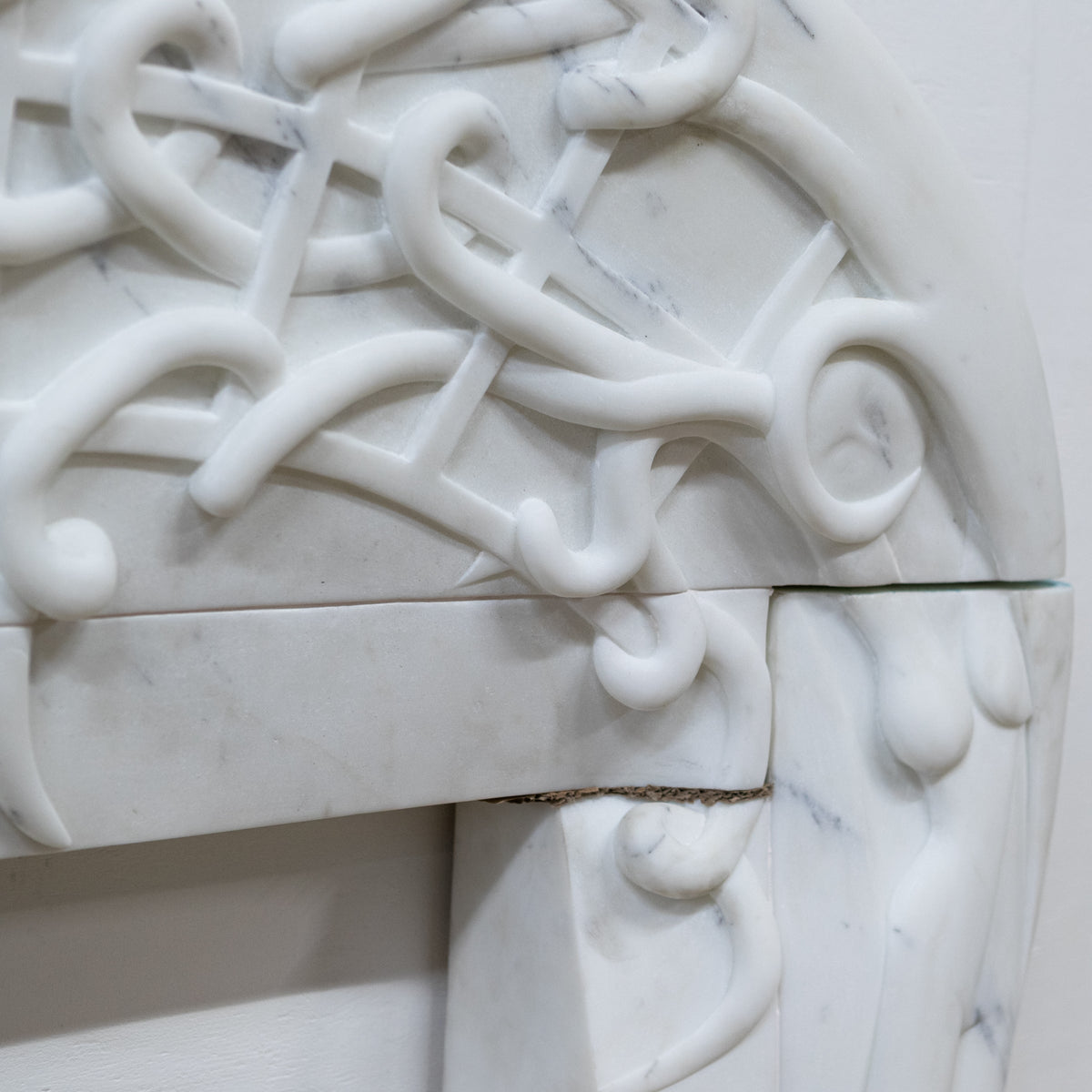Rare Finely Carved Statuary Marble Chimneypiece | The Architectural Forum