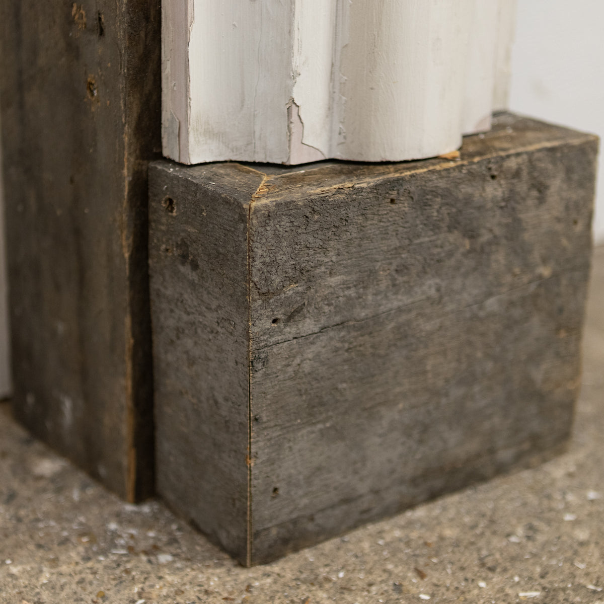 Bolection Fireplace Surround Crafted from Reclaimed Timber | The Architectural Forum