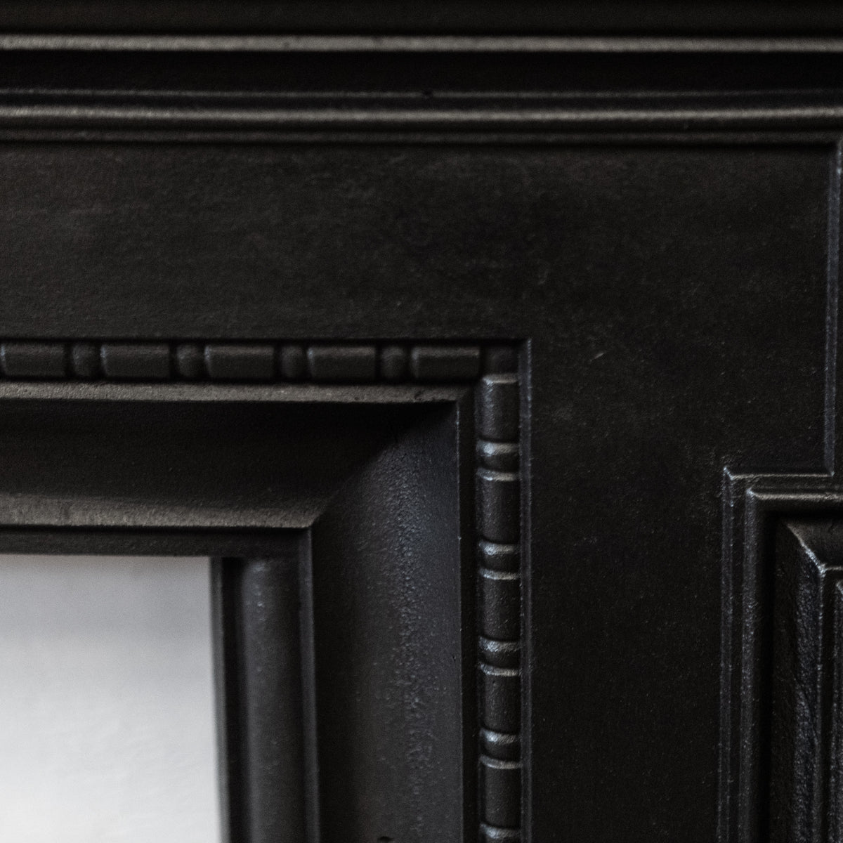 Antique Cast Iron Fireplace Surround