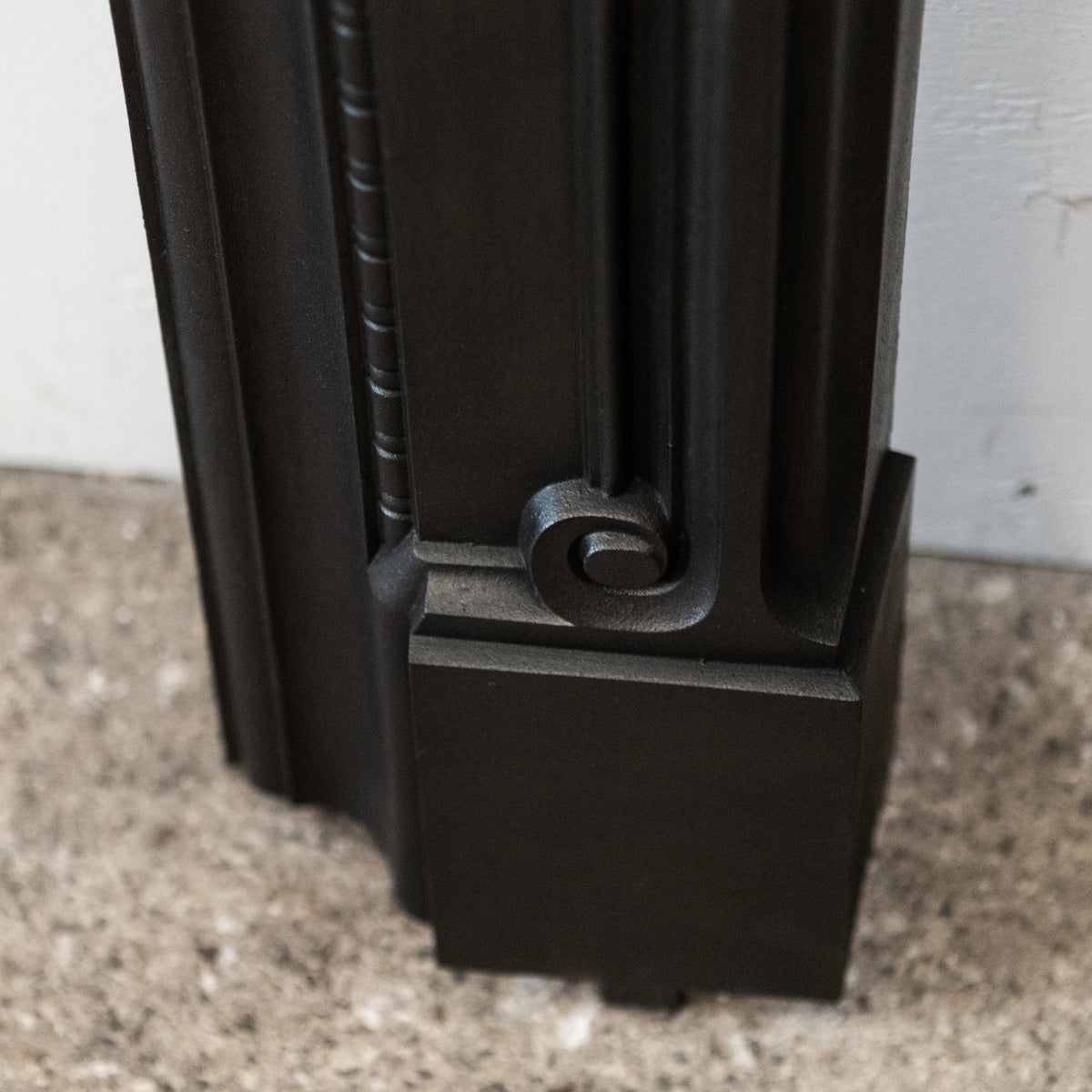 Antique Cast Iron Fireplace Surround