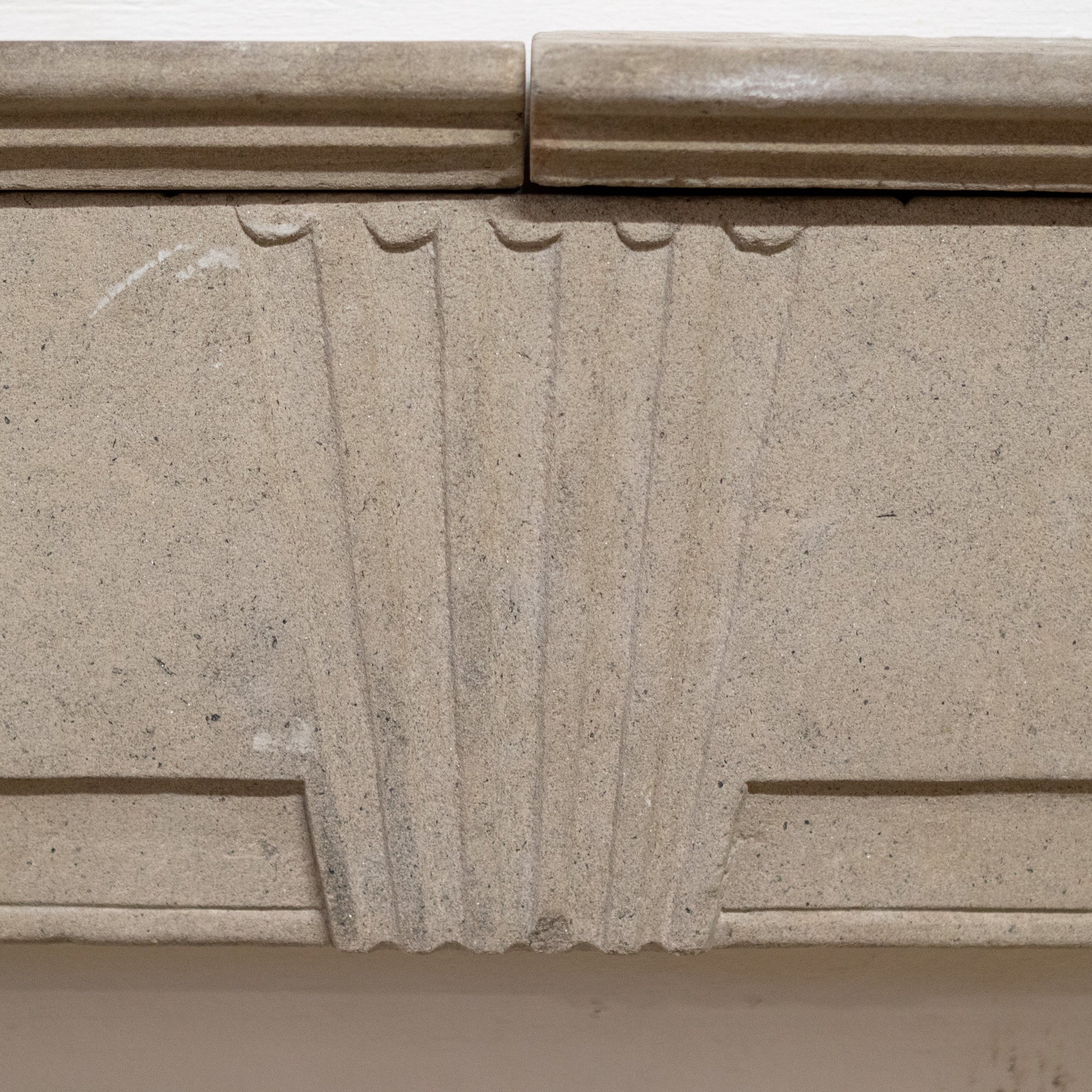 Rare Antique Queen Anne Stone Fireplace Surround | The Architectural Forum