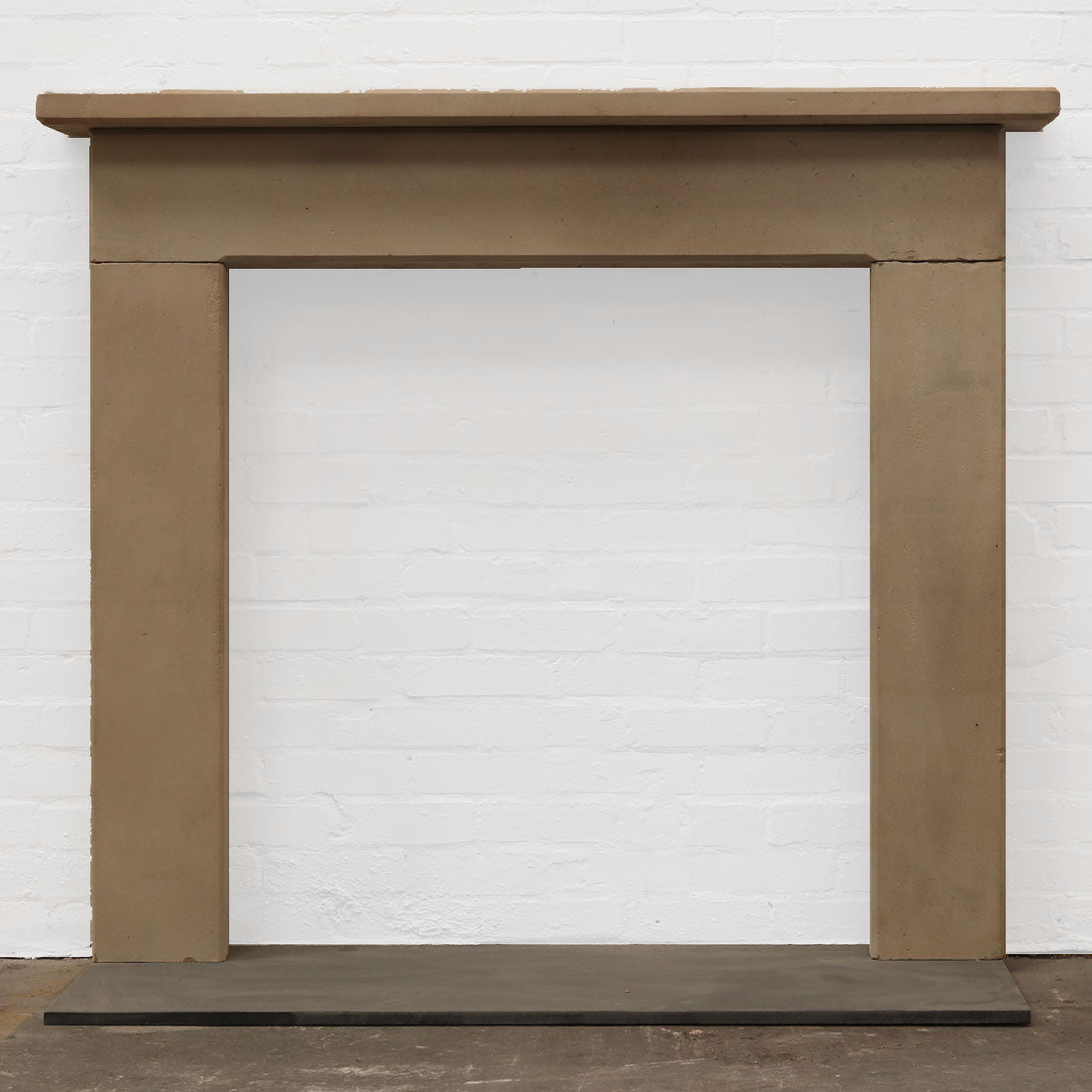 Antique Late 18th Century Limestone Fireplace Surround | The Architectural Forum