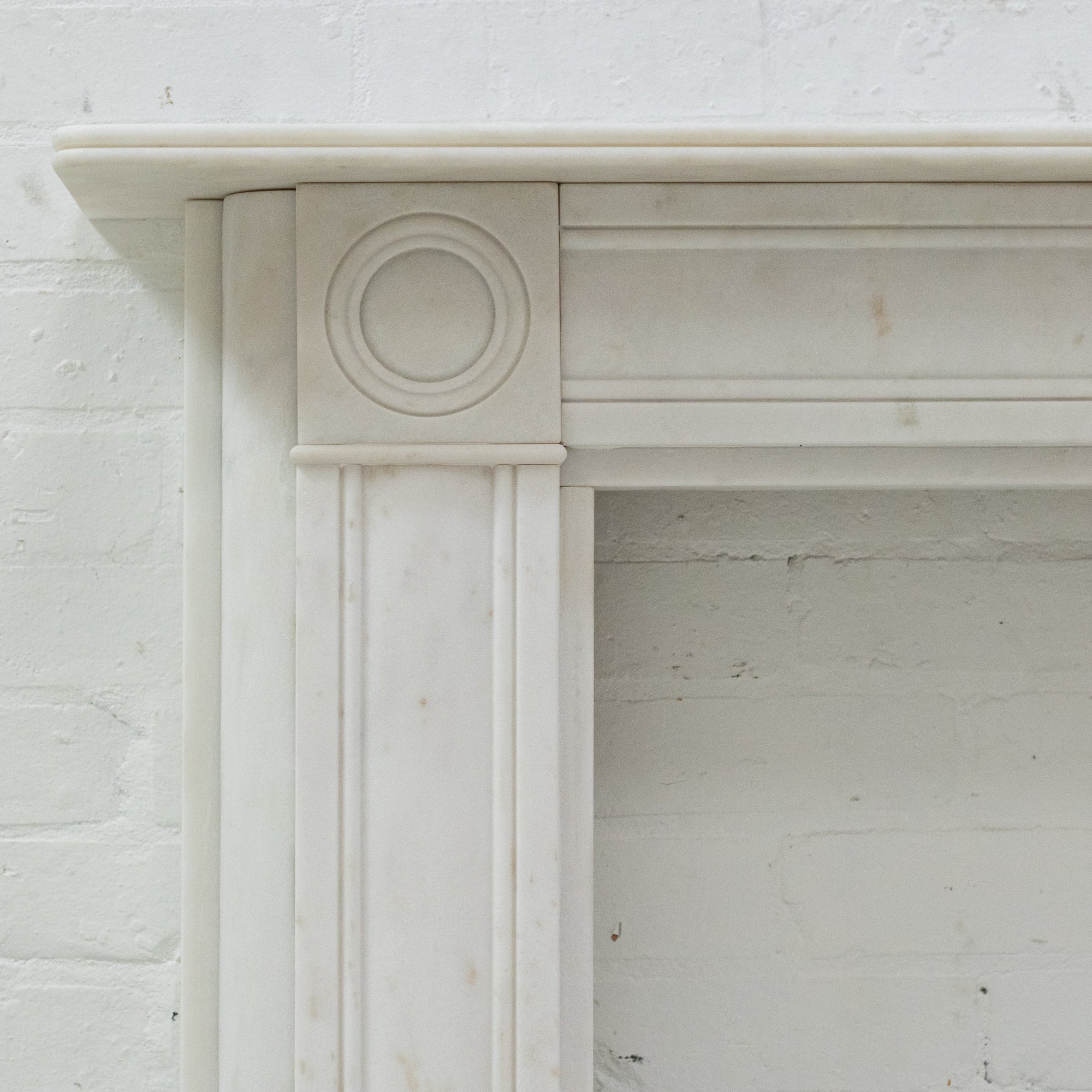 Reclaimed Georgian Style Surround with Roundels | The Architectural Forum