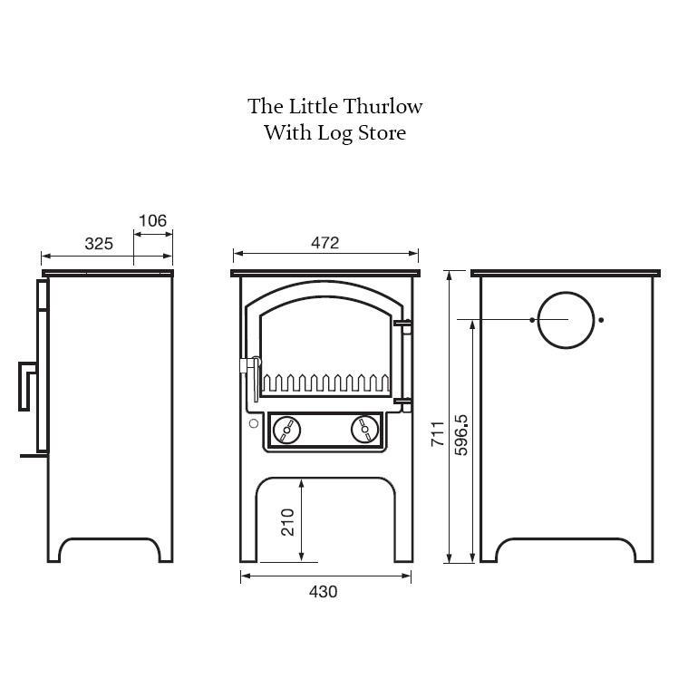 The Little Thurlow with Log Store | The Architectural Forum