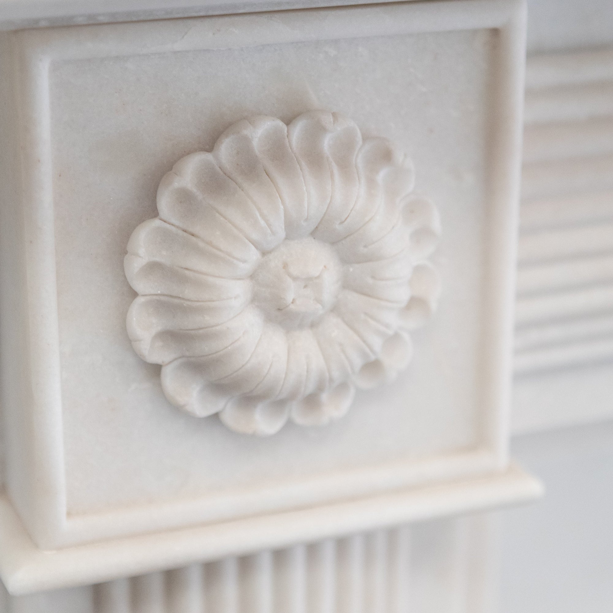 Regency Style Statuary Marble Fireplace Surround | The Architectural Forum